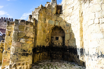 Wall Mural - Famous Ninotsminda castle cathedral