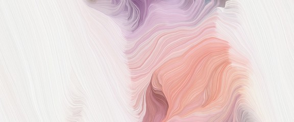 Poster - flowing header with misty rose, linen and rosy brown colors. very dynamic curved lines with fluid flowing waves and curves