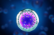 © Rasi - Human cells. Cell background. 3d illustration.