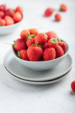 Fototapeta Miasta - Sweet fresh strawberry