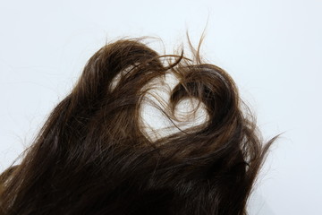 Close-Up Of Redhead Long Hair