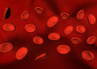 © Катерина череднiченк - Blood. Red blood cells. Inside the vessels. The medicine. Body structure. 3d rendering.