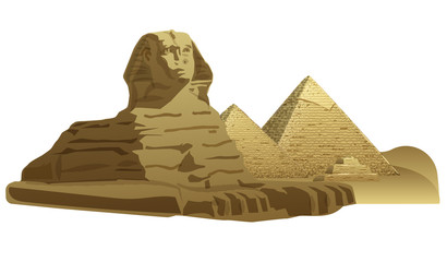 Wall Mural - egyptian sphinx sculpture