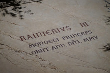 Grabstätte Von Fürst Rainier III Von Monaco