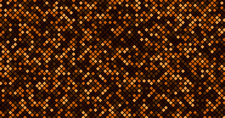 Poster - Abstract color squares background. Pixels and squares. Illustration.