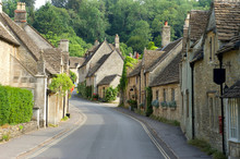 Castle Combs, Quaint Village In The Cotswolds In England, UK