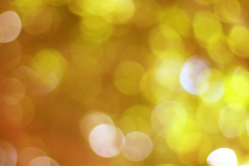 Sticker - yellow and orange background with blurred blur, light blur