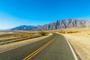 Wall Mural - California Route in Death Valley