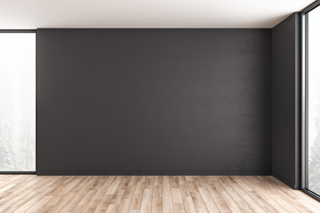 minimalistic interior room