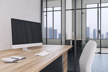 Poster - Black computer display