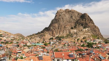 Wall Mural - Slow panning of the Afyonkarahisar cityscape, Turkey