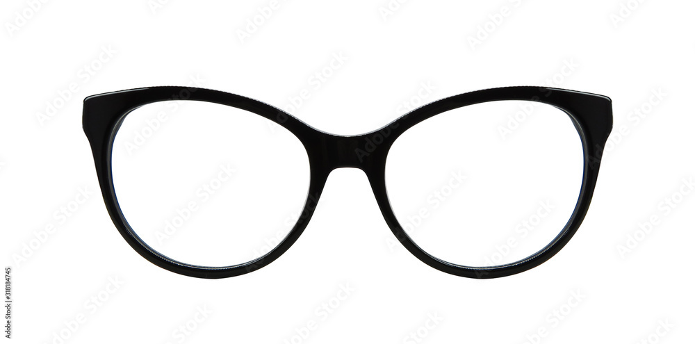 reading glasses in black color. For both women and men. - obrazy, fototapety, plakaty 