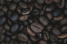 Detail Shot Of Coffee Beans