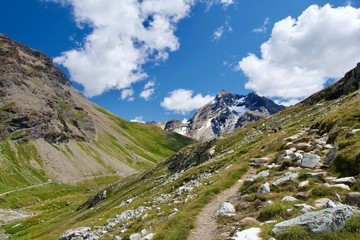 Summer hike near Tignes