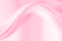 White And Pink Cloth Background Abstract With Soft Waves.