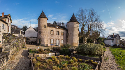 Poster - Allassac (Corrèze, France) - Manoir des tours