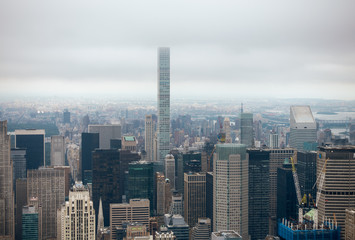 Sticker - Aerial view of Manhattan skyscrapers