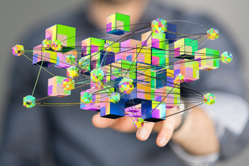 using cloud technology to send and receive files.