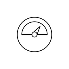 Poster - Gauge, energy icon. Simple line, outline vector electro power icons for ui and ux, website or mobile application