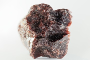 Macro photo of Kala namak, a black and kiln-fired rock salt