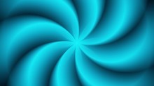 Blue Abstract Shape With Rotation Effect Animation