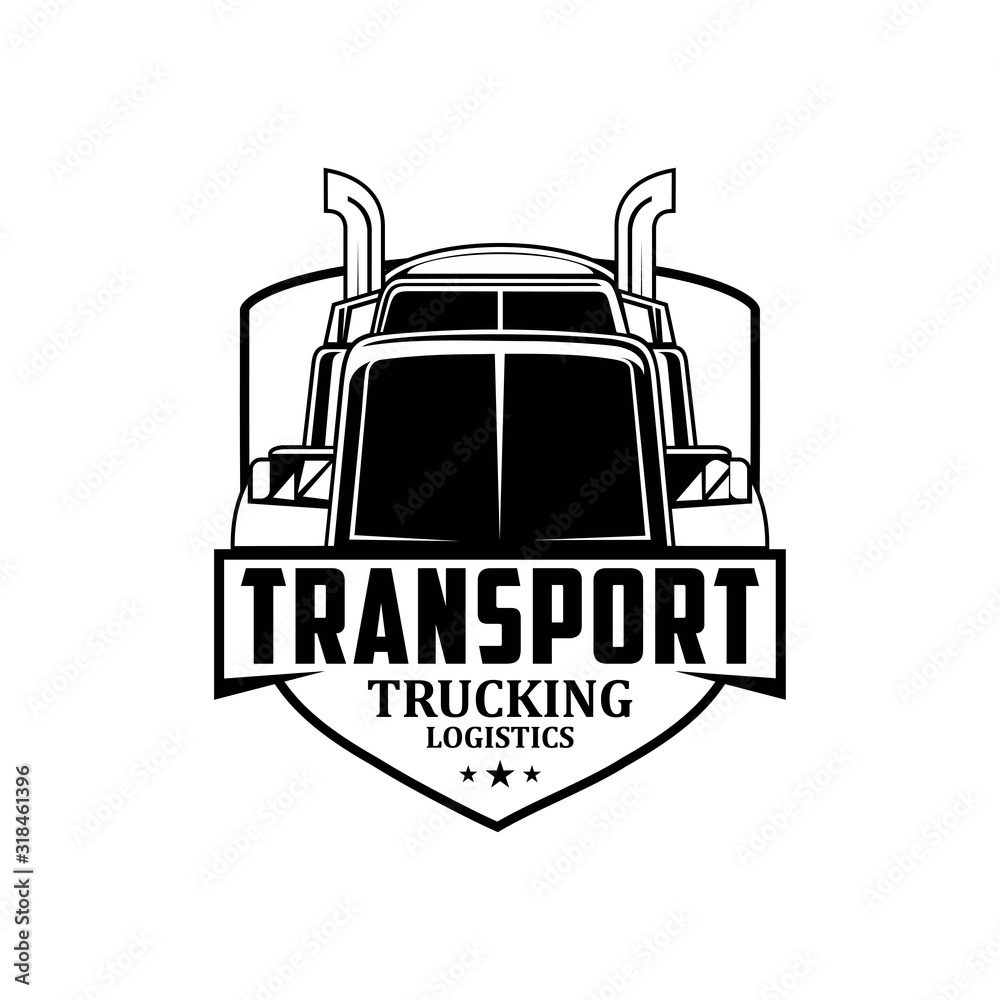 Transport trucking logistics logo vector Stock Vector | Adobe Stock