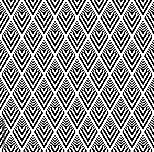 Seamless diamonds pattern. Geometric texture.