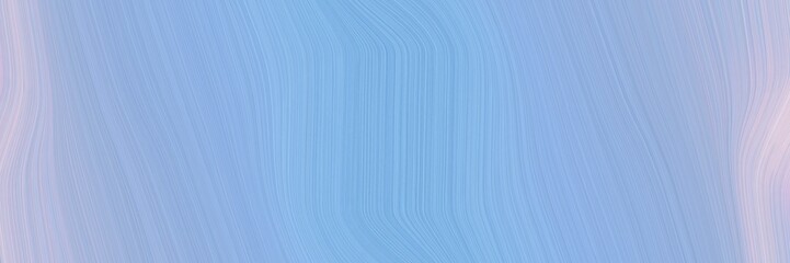 Poster - artistic header design with sky blue, thistle and light steel blue colors. dynamic curved lines with fluid flowing waves and curves