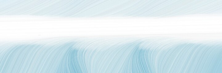 Poster - dynamic designed horizontal header with lavender, light steel blue and sky blue colors. dynamic curved lines with fluid flowing waves and curves