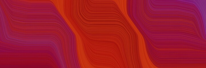 Poster - dynamic header design with firebrick, dark moderate pink and purple colors. dynamic curved lines with fluid flowing waves and curves