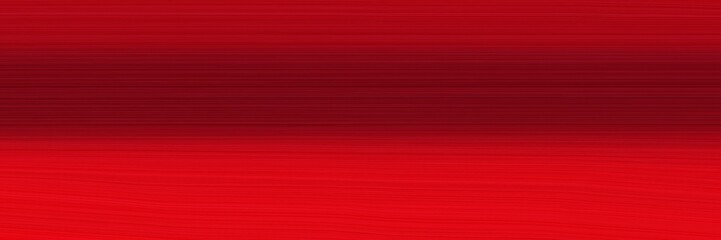 Poster - surreal designed horizontal banner with maroon, crimson and dark red colors. dynamic curved lines with fluid flowing waves and curves