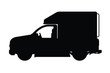 © Flatman vector 24 - Pick up truck silhouette vector, Transportation vehicle
