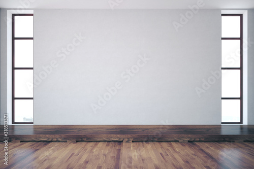 Zdjęcie: Room with empty concrete wall Room with empty concrete wall