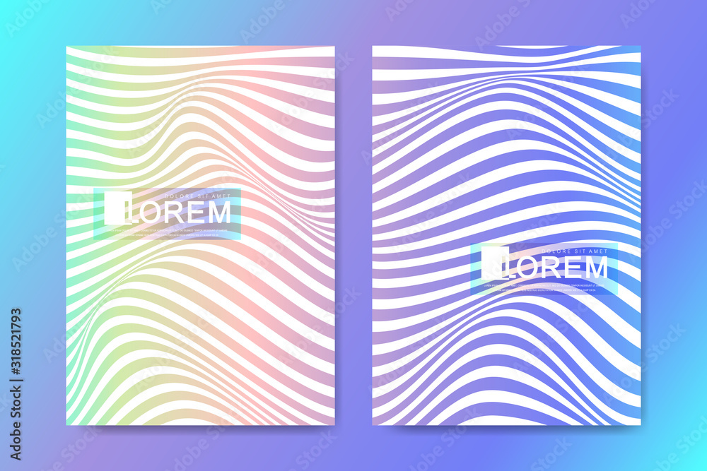 Modern template design for a cover, posters, report, brochure, flyer ...
