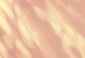 Wall Mural - abstract plant and leaves shadow blurred background. natural leaves tree branch pink rose gold shado