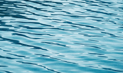 Wall Mural - blue and bright ripple water background