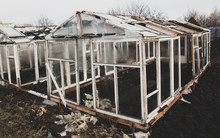 Old Greenhouse In The Country