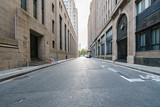 Fototapeta Miasto - Gothic architecture and highway in the Bund of Shanghai, China