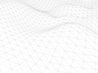 abstract low poly triangular background vector illustration