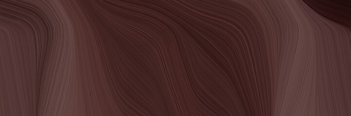 Poster - moving banner design with old mauve, very dark red and very dark pink colors. dynamic curved lines with fluid flowing waves and curves