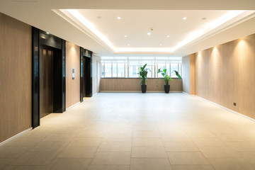 Poster - Interior space, hotel elevator room