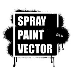 Aufkleber - Spray Paint Vector Elements isolated on White Background, Lines and Drips Black ink splatters, Ink blots set, Street style.