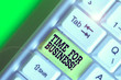 © A - Text sign showing Time For Business. Business photo showcasing fulfil transactions within period promised to client