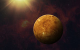Fototapeta Kosmos - Planet Venus.