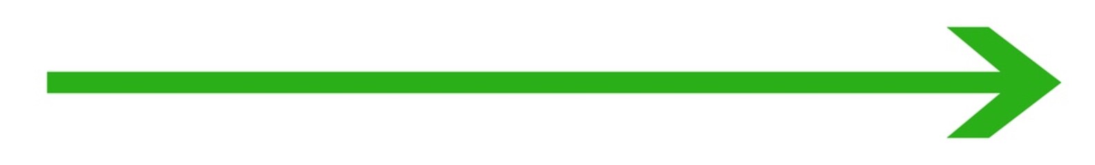 Fototapete - Arrow Long Icon Green | Arrows | Infographic Illustration | Direction Symbol | Pointer Logo | Up Sign | Isolated | Variations
