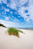 Fototapeta Morze - Beautiful summer landscape of sea coast