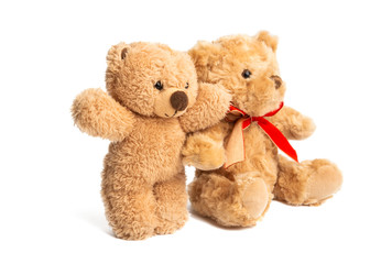 Naklejka na meble soft bear toy isolated