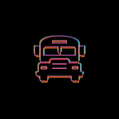 Wall Mural - Bus -  App Icon