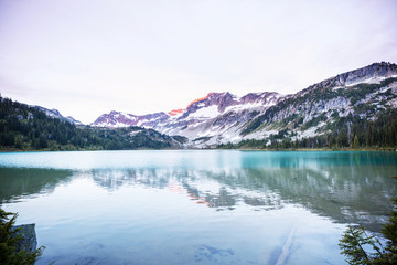  Mountains lake