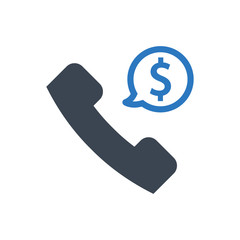 Sticker - Business call icon